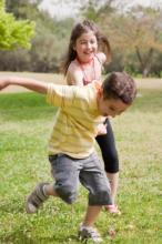 Children Exercising Through Play