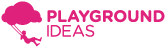 Logotipo de ideas de juegos infantiles