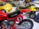 toy motorcycles at American International Toy Fair